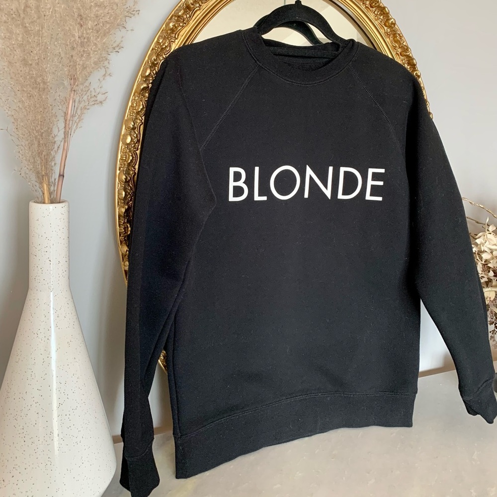 Brunette the Label: “Blonde” Middle Sister Sweater - Picture 2 of 6